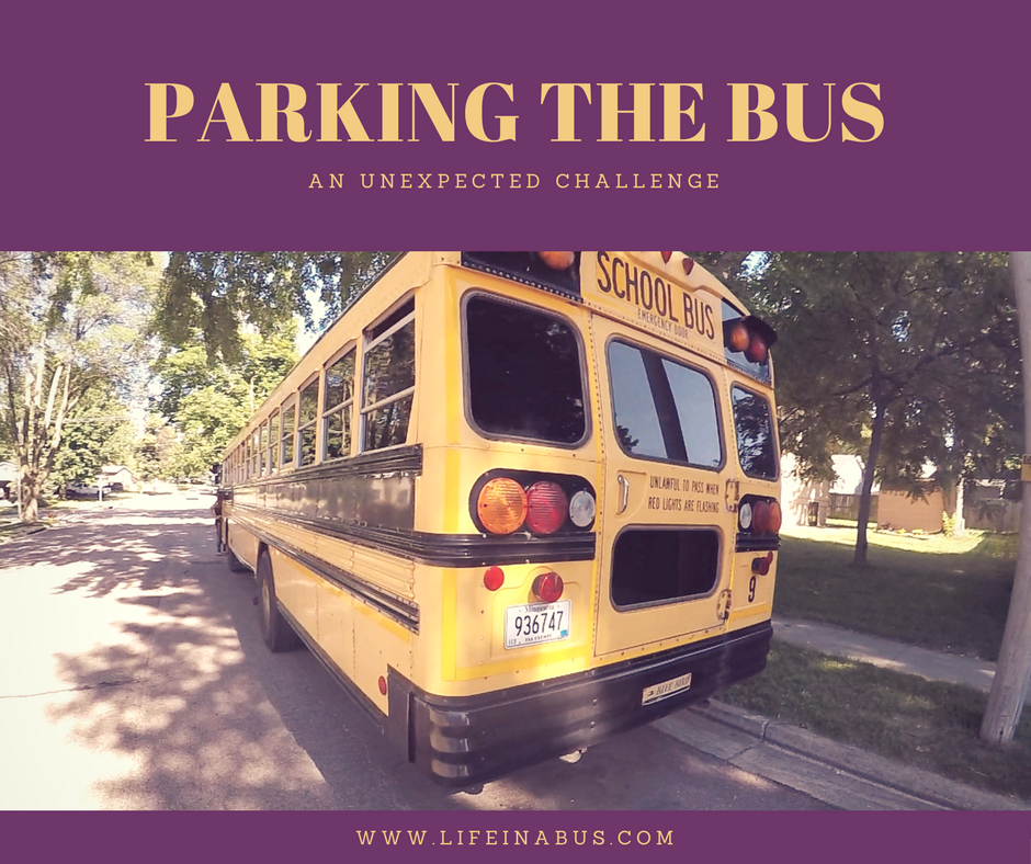 parking the bus - an unexpected challenge