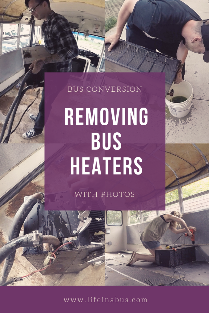 How to remove heaters from a bus conversion